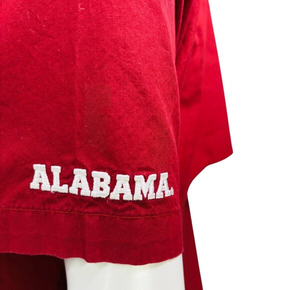 Alabama Crimson Tide Columbia Bonehead Button-Up Shirt Outdoor Approx Size L - Picture 6 of 12